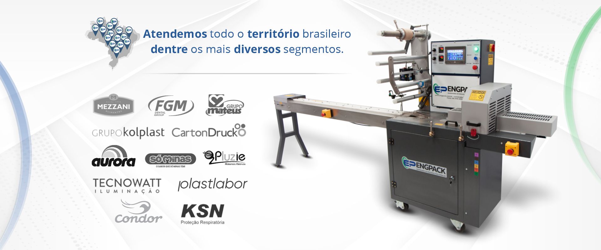 Engpack Empresa de Máquina Embaladora Flow Pack